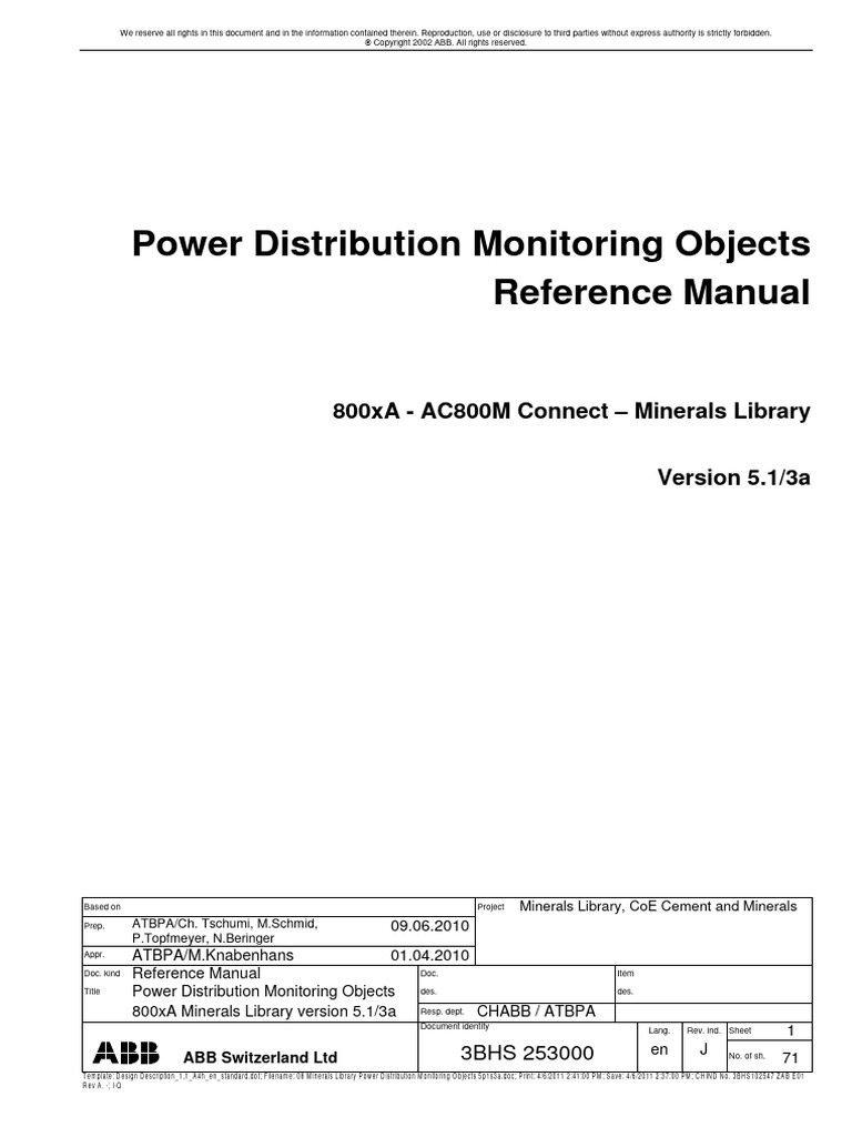 08 minerals library power distribution monitoring objects 5p1s3a pdf