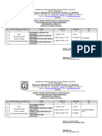 Surat Jadwal Sidang PKL