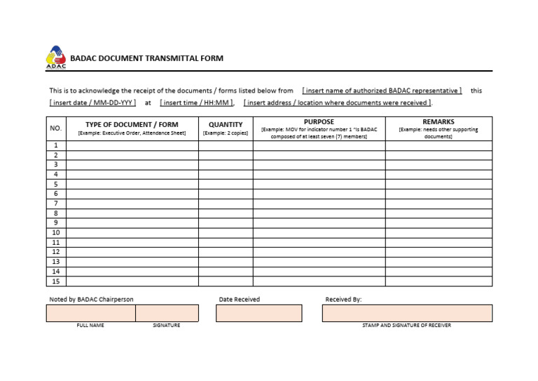 3.1.8. Transmittal of CIR | PDF
