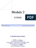 Modulo 2 XHTML