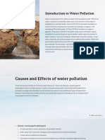 Introduction To Water Pollution