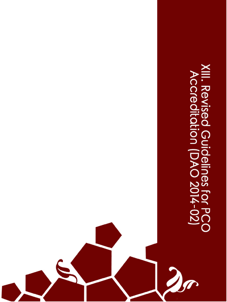 Revised PCO Accreditation Guidelines | PDF | Waste | Municipal Solid Waste
