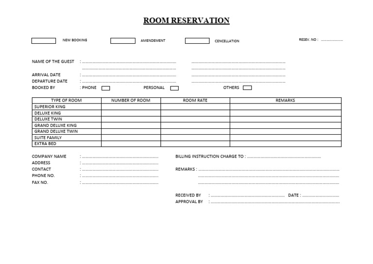 Room Reservation | PDF | Games & Activities | Law