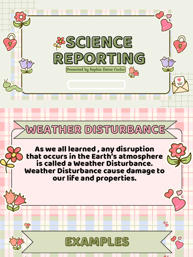 Weather Phenomena Basics | PDF