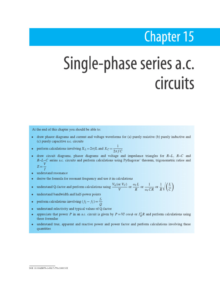 AC CircuitsHandout | PDF