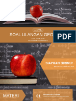 Ulangan Geografi Bab Litosfer Paket A