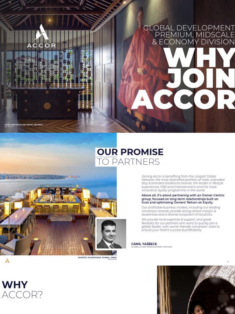 Why Join Accor 2024 PDF Brand Hotel