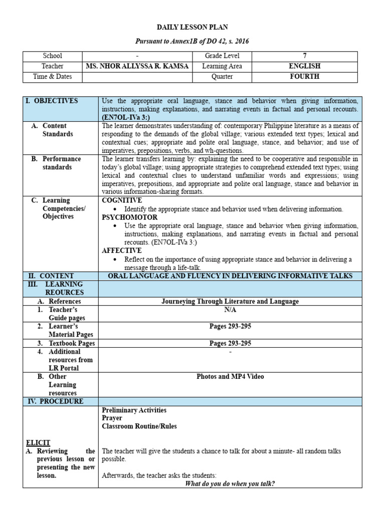 DLP For Submssion | PDF | Nonverbal Communication | Psychological Concepts