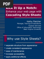 Kick It Up A Notch:: Enhance Your Web Page With
