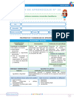 1.- Sesiones de aprendizaje - Semana 3 - UD III - Editora Quipus Perú