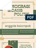 Demokrasi Bidang Politik