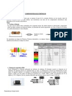 Tabla de Componentes Electrónicos | PDF | Cobre | Corriente eléctrica