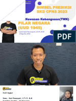 Bahas TWK PILAR NEGARA (UUD 1945) - COACH SANTI RUSMAYANTI (19 AGUSTUS 2023)