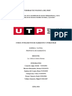 Grupo Natura - Informe