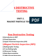 KME-061 Unit-2. Magnet Particle Testing