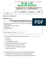 Kerjakan Sesuai Bentuk Soal! PPKN KD 3.1 & 3.3 Penilaian Tengah Semester Gasal 2021/2022