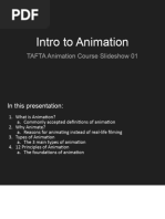 Intro To Animation: TAFTA Animation Course Slideshow 01