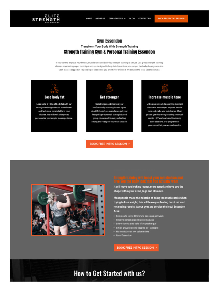 Personal Training Essendon | PDF | Strength Training | Physical Fitness