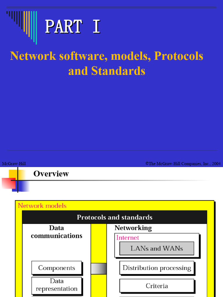 Network Protocols and Standards Overview | PDF | Standardization ...