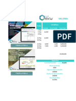 Plantilla Excel Valor Inventario Metodo Fifo