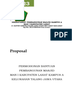 Proposal Masjid Pangkul