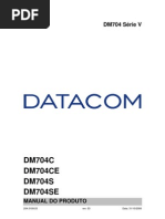 204-0109-03 - Manual Do Produto - Familia DM704 Serie V