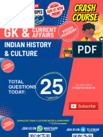 Day 20 GK Indian History Culture Notes