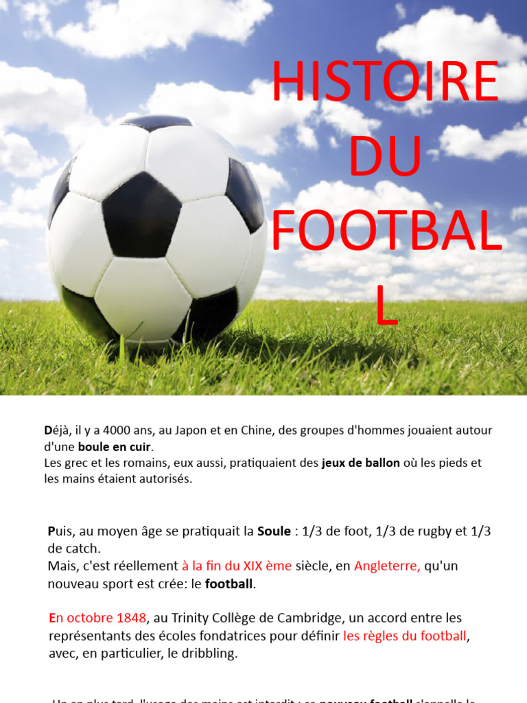 Histoire du football | PDF | Équipe de football nationale allemande ...