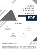 Budaya organisaional dan desain organisasi_KELOMPOK 1