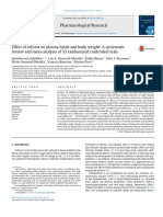 Effect of orlistat on plasma lipids and body weight. A systematicreview and meta-analysis of 33 RCT