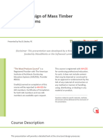 Presentation Slides BECKER Structural Design of Mass Timber Framing Systems WDS 191016 1