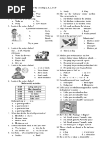 Kelas 4 - Soal Transportation