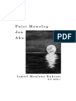 Puisi Monolog Karya Ismail