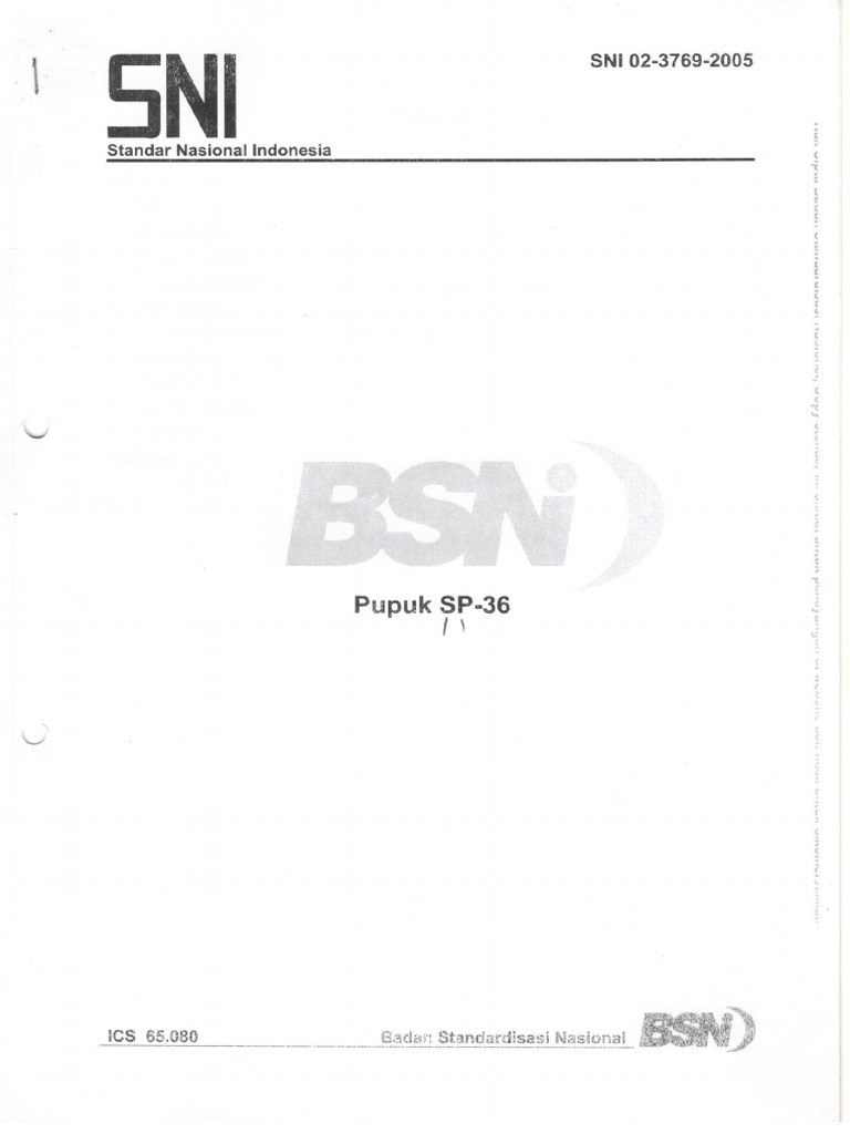 SP 36 | PDF