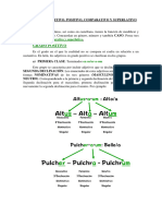 LATÍN I - Grados de Los Adjetivos 1