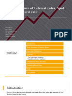 Term Structure of Interest Rates, Spot Rate & Forward Rate