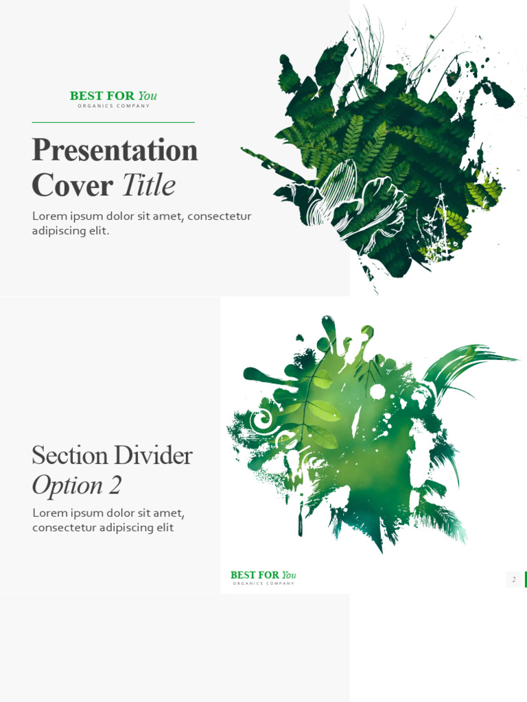 Best For You Organics Overview | PDF