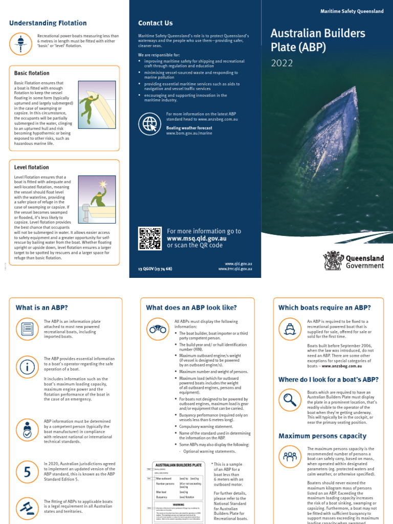 Australian Builders Plate DL Brochure V0 07 PDF Boats Watercraft