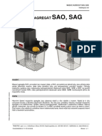 Tribotec SAO, SAG Single Line Pumps CZ 2022