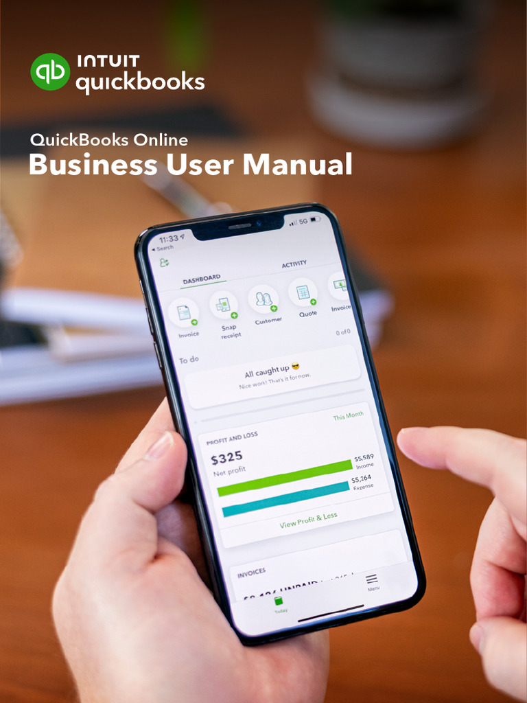 10 QuickBooks SMB User Manual-02 | PDF | Quick Books | Mobile App
