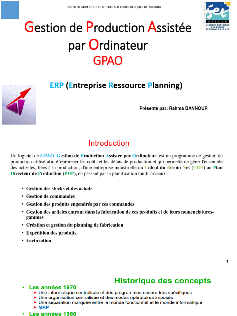 Logiciel Odoo pour GPAO et ERP | PDF | Progiciel de gestion intégré ...
