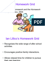 Homework and The Homework Grid