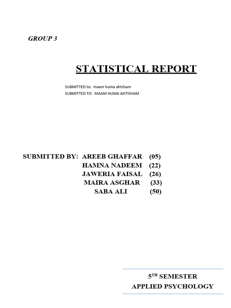 Statistical Analysis of Student Heights | PDF | Probability And ...
