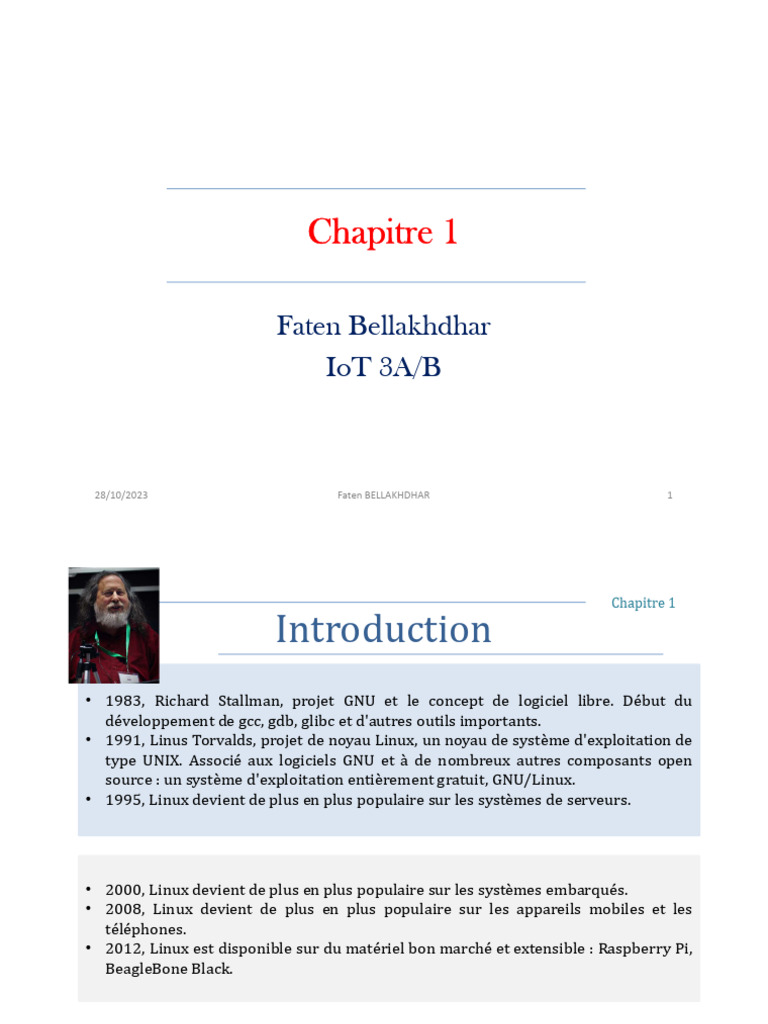 Introduction à Linux embarqué | PDF | Linux | Logiciel gratuit