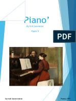 Piano by D.H Lawrence - PPTX 1