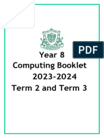 Yr 8 Computing Booklet 2023-24