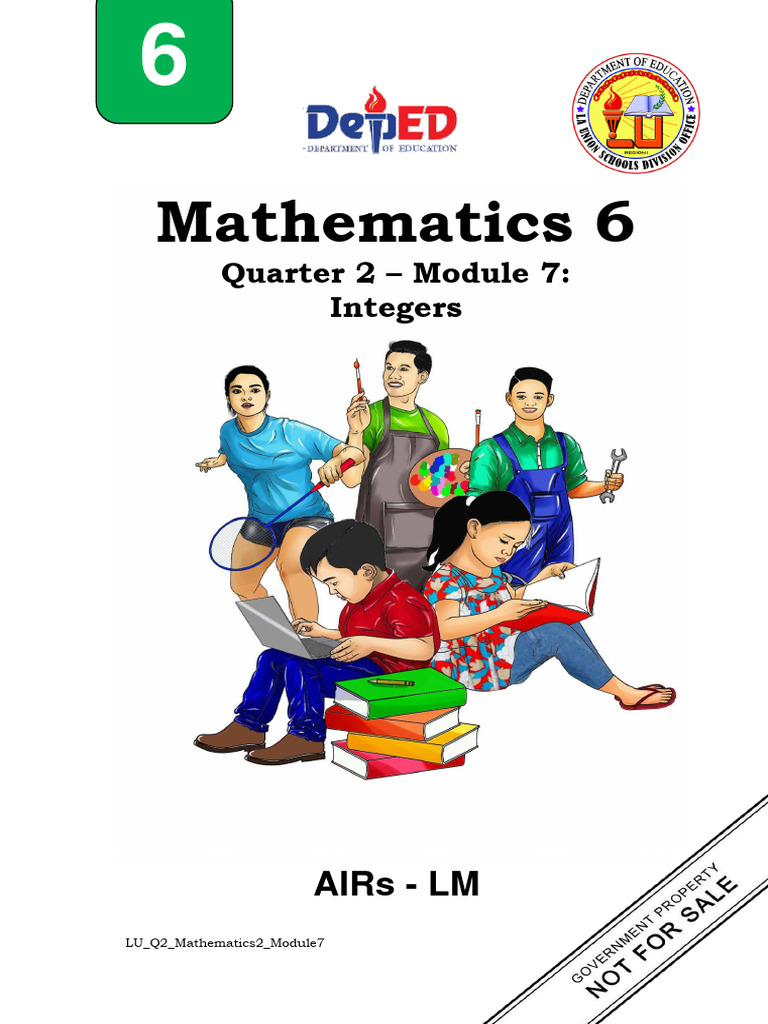 2021 AIRs LM - MATH 6 - Q2 Module 7 | PDF | Numbers | Mathematics