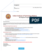 Gmail - Re - Admission From IIT Madras BS Programs!