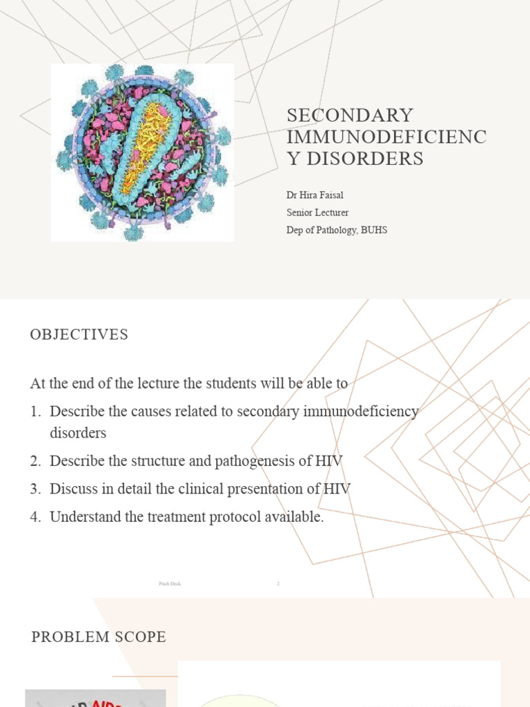 Understanding Secondary Immunodeficiency | PDF | Hiv/Aids | Hiv