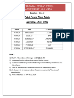 FA-II EXAM TT